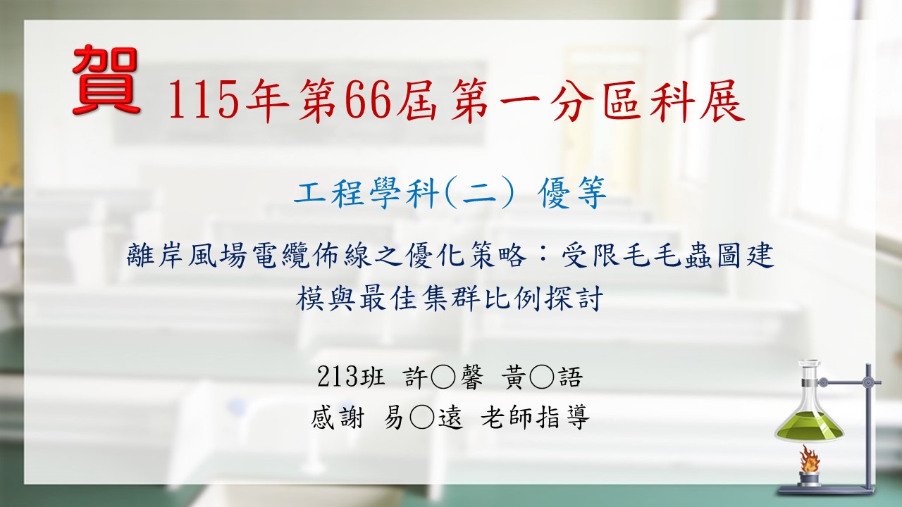 第66屆分區科展